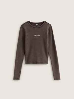Obrázek produktu Vans - Teri Waffle Long Sleeve Shirt, Woman, Black, Size:
