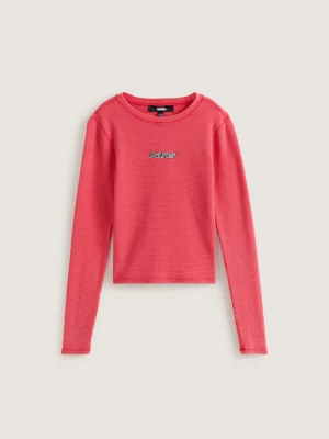 Obrázek produktu Vans - Teri Waffle Long Sleeve Shirt, Woman, Pink, Size: