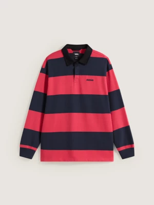 Obrázek produktu Vans - Ward Stripe Rugby Knit Polo, Man, Red, Size: