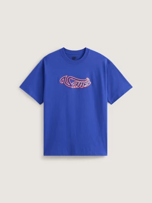 Obrázek produktu Vans - Wavy Script T-Shirt, Man, Blue, Size: