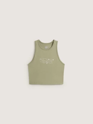 Obrázek produktu Vans - Y2K Star Tank T-Shirt, Woman, Beige, Size:
