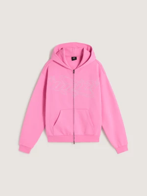 Obrázek produktu Vans - Y2K Star Zip Pullover Hoodie, Woman, Pink, Size: