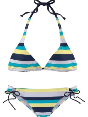 Obrázek produktu VENICE BEACH Bikiny  námořnická modř / světlemodrá / žlutá / bílá