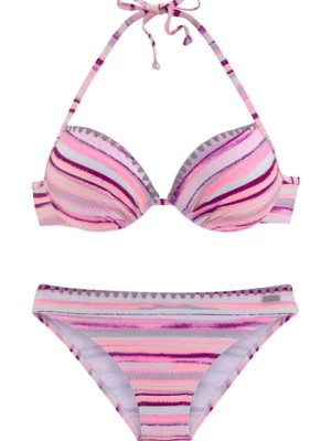 Obrázek produktu VENICE BEACH Bikiny  opálová / šedá / cyclam / světle růžová