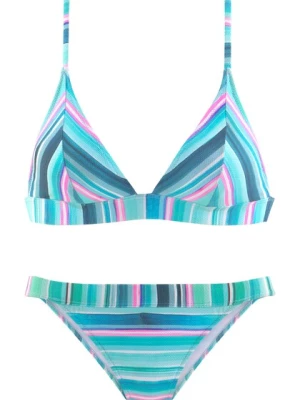 Obrázek produktu VENICE BEACH Bikiny  tyrkysová / aqua modrá / pink / bílá