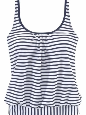 Obrázek produktu VENICE BEACH Tankiny top 'Summer'  námořnická modř / bílá