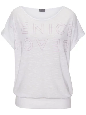Obrázek produktu VENICE BEACH Tričko  šeříková / bílý melír