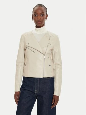 Obrázek produktu Vero Moda Bunda z imitace kůže Riley 10302441 Béžová Slim Fit