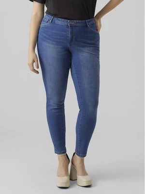Obrázek produktu Vero Moda Curve Jeansy Fanya 10287061 Modrá Slim Fit