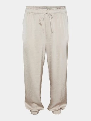 Obrázek produktu Vero Moda Curve Kalhoty z materiálu Marys 10301979 Écru Loose Fit Krémová
