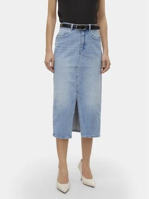 Obrázek produktu Vero Moda Džínová sukně Veri 10295731 Modrá Regular Fit