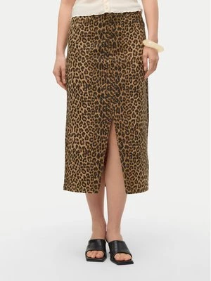 Obrázek produktu Vero Moda Džínová sukně Veri 10331065 Hnědá Regular Fit
