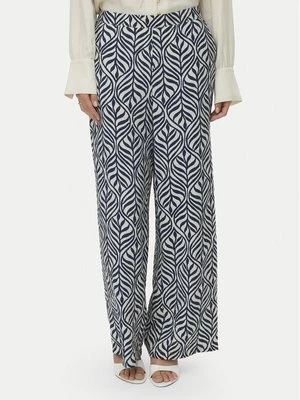 Obrázek produktu Vero Moda Kalhoty z materiálu Josie 10303759 Tmavomodrá Wide Leg