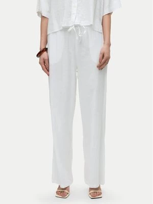 Obrázek produktu Vero Moda Kalhoty z materiálu Linn 10305091 Bílá Loose Fit