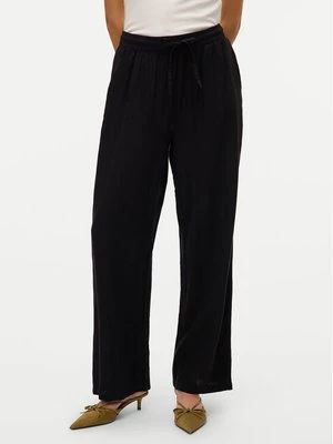 Obrázek produktu Vero Moda Kalhoty z materiálu Linn 10305091 Černá Loose Fit
