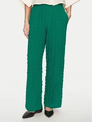 Obrázek produktu Vero Moda Kalhoty z materiálu Noella 10325210 Zelená Straight Fit