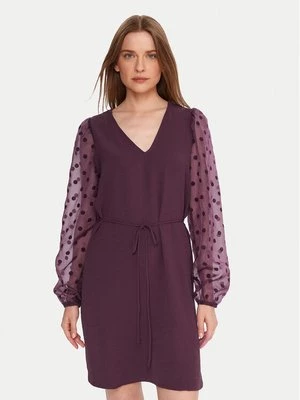 Obrázek produktu Vero Moda Koktejlové šaty Alva 10337473 Fialová Regular Fit