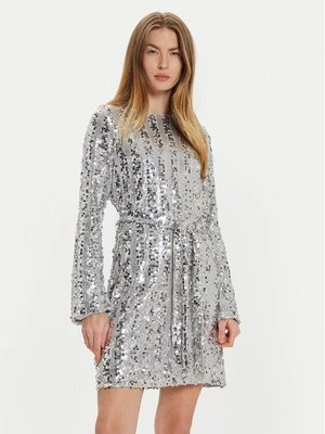 Obrázek produktu Vero Moda Koktejlové šaty Efa 10321447 Stříbrná Regular Fit