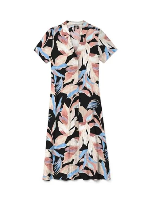 Obrázek produktu VERO MODA Košilové šaty 'VMJOSIE'  nebeská modř / pudrová / starorůžová / černá