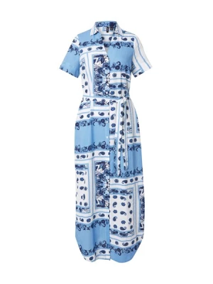 Obrázek produktu VERO MODA Košilové šaty 'VMMILAN OMIA'  marine modrá / světlemodrá / bílá