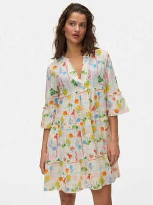 Obrázek produktu Vero Moda Letní šaty Elena 10357444 Světle žlutá Regular Fit