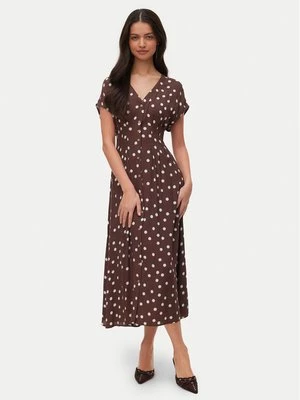 Obrázek produktu Vero Moda Letní šaty Elisa 10348019 Tmavě hnědá Regular Fit