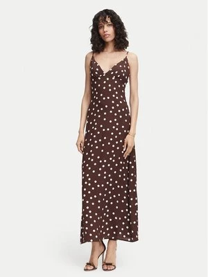 Obrázek produktu Vero Moda Letní šaty Elisa 10350647 Tmavě hnědá Regular Fit