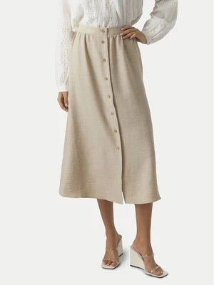 Obrázek produktu Vero Moda Midi sukně Melaney 10304134 Béžová Regular Fit