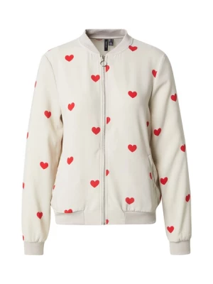 Obrázek produktu VERO MODA Přechodná bunda 'VMCOCO'  stříbrně šedá / červená