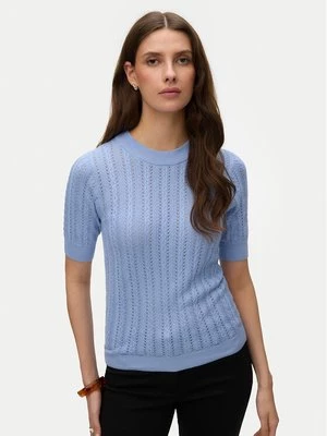 Obrázek produktu Vero Moda Svetr Morena 10321893 Světle modrá Slim Fit