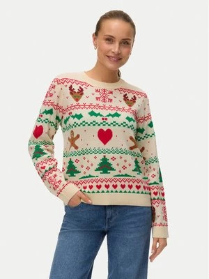 Obrázek produktu Vero Moda Svetr New Christmas 10334011 Barevná Regular Fit