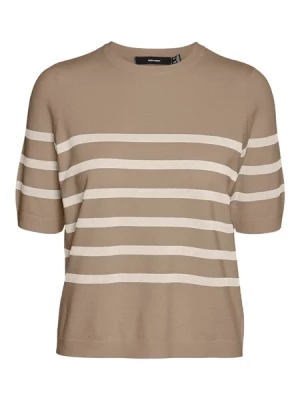 Obrázek produktu VERO MODA Svetr 'VMSaba'  velbloudí / bílá