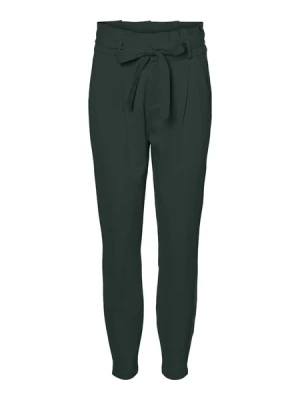 Obrázek produktu Vero Moda Tall Kalhoty se sklady v pase 'VMEva'  tmavě zelená