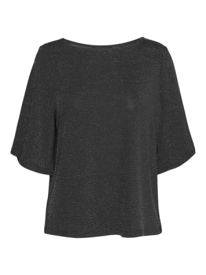 Obrázek produktu VERO MODA Tričko 'KANVA'  černý melír / stříbrná