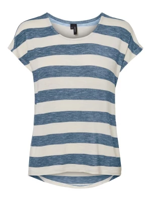 Obrázek produktu VERO MODA Tričko 'VMWide'  chladná modrá / bílá