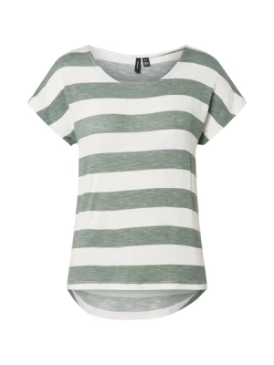 Obrázek produktu VERO MODA Tričko  zelený melír / bílá