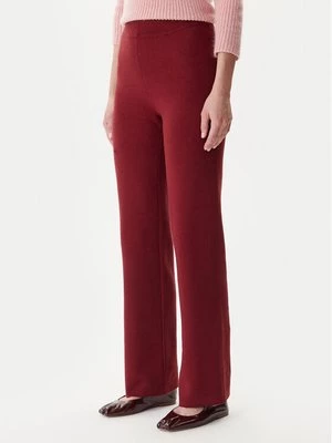 Obrázek produktu Vero Moda Úpletové kalhoty Gold Art 10332174 Bordó Loose Fit
