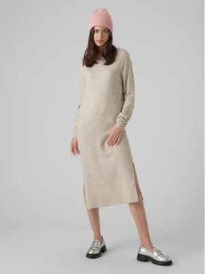 Obrázek produktu Vero Moda Úpletové šaty 10291689 Béžová Relaxed Fit