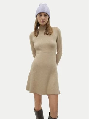 Obrázek produktu Vero Moda Úpletové šaty Gold 10311379 Hnědá Regular Fit