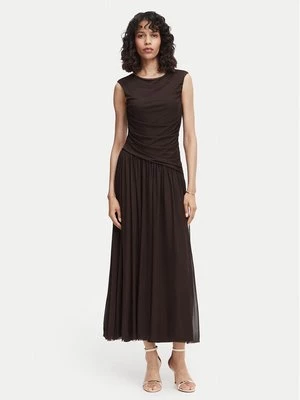Obrázek produktu Vero Moda Večerní šaty Penelope 10351455 Tmavě hnědá Regular Fit