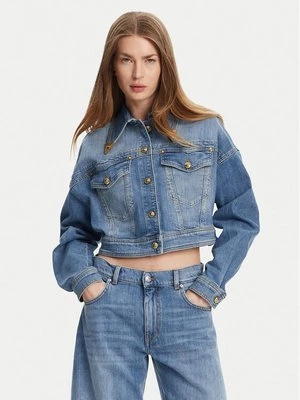 Obrázek produktu Versace Jeans Couture Jeansová bunda 78HAS450 Modrá Relaxed Fit