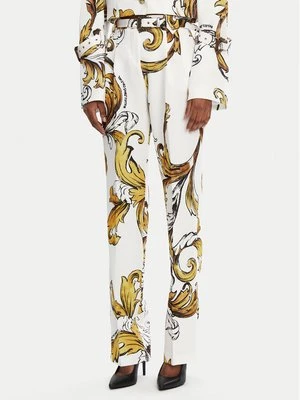 Obrázek produktu Versace Jeans Couture Kalhoty z materiálu 78HAA111 Bílá Straight Fit