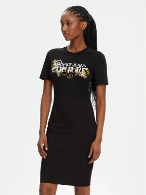 Obrázek produktu Versace Jeans Couture Každodenní šaty 78HAOC06 Černá Slim Fit