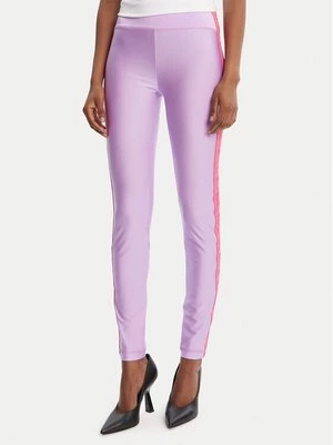 Obrázek produktu Versace Jeans Couture Legíny 79HAC114 N0008 Fialová Slim Fit
