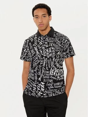 Obrázek produktu Versace Jeans Couture Polokošile 78GAG6R0 Černá Regular Fit