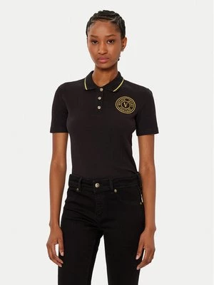 Obrázek produktu Versace Jeans Couture Polokošile 78HAGT00 Černá Regular Fit