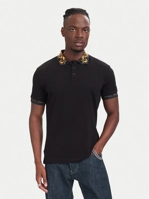 Obrázek produktu Versace Jeans Couture Polokošile 80GAGT12 CJ01T Černá Slim Fit