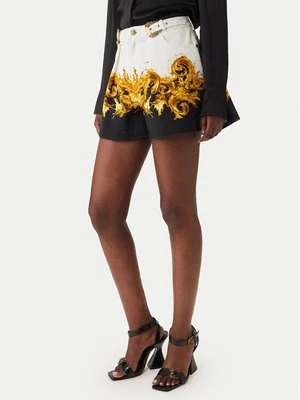 Obrázek produktu Versace Jeans Couture Šortky z materiálu 80HAD55P ES163 Bílá Straight Fit