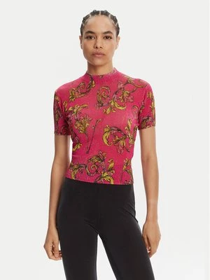 Obrázek produktu Versace Jeans Couture Svetr 78HAFM07 Růžová Slim Fit