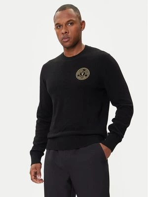 Obrázek produktu Versace Jeans Couture Svetr 79GAFM00 CMH81 Černá Regular Fit